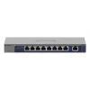 NETGEAR GS108MX-100EUS netwerkswitch Unmanaged L2 Gigabit Ethernet (10/100/1000) desktop-/wandmontage