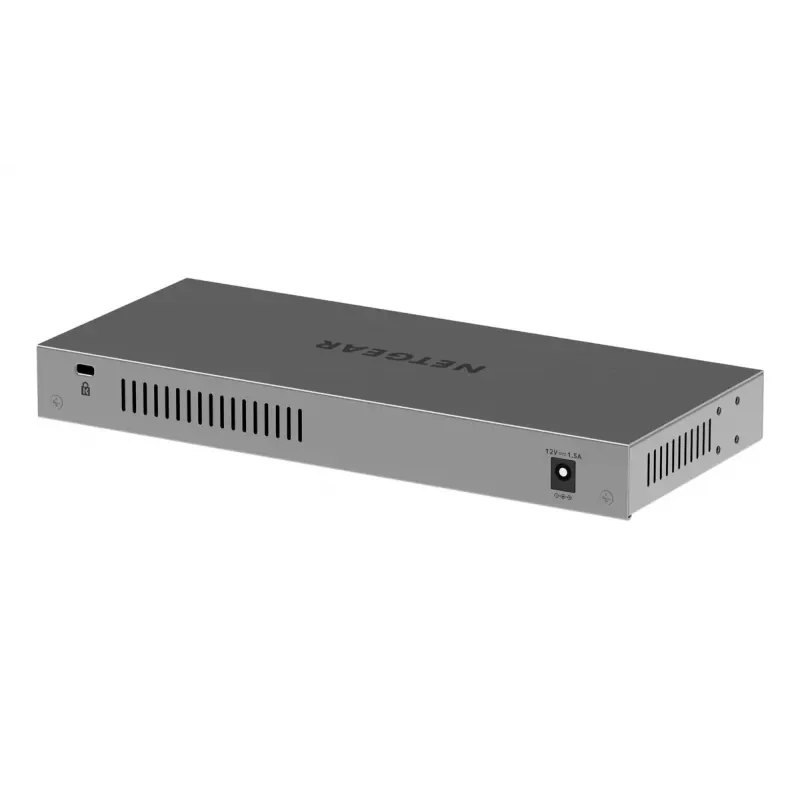 NETGEAR GS108MX-100EUS netwerkswitch Unmanaged L2 Gigabit Ethernet (10/100/1000) desktop-/wandmontage