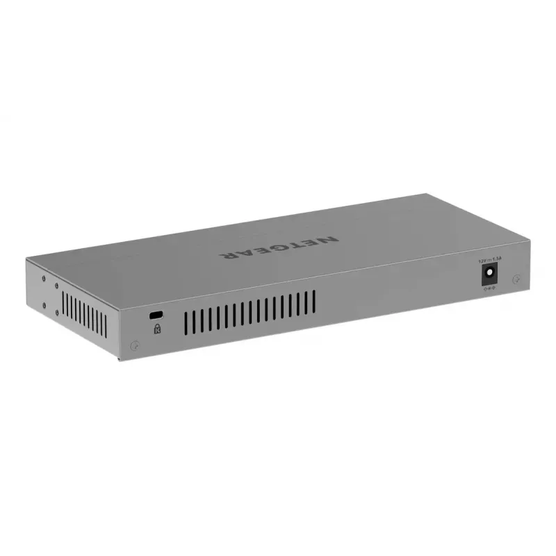 NETGEAR GS108MX-100EUS netwerkswitch Unmanaged L2 Gigabit Ethernet (10/100/1000) desktop-/wandmontage