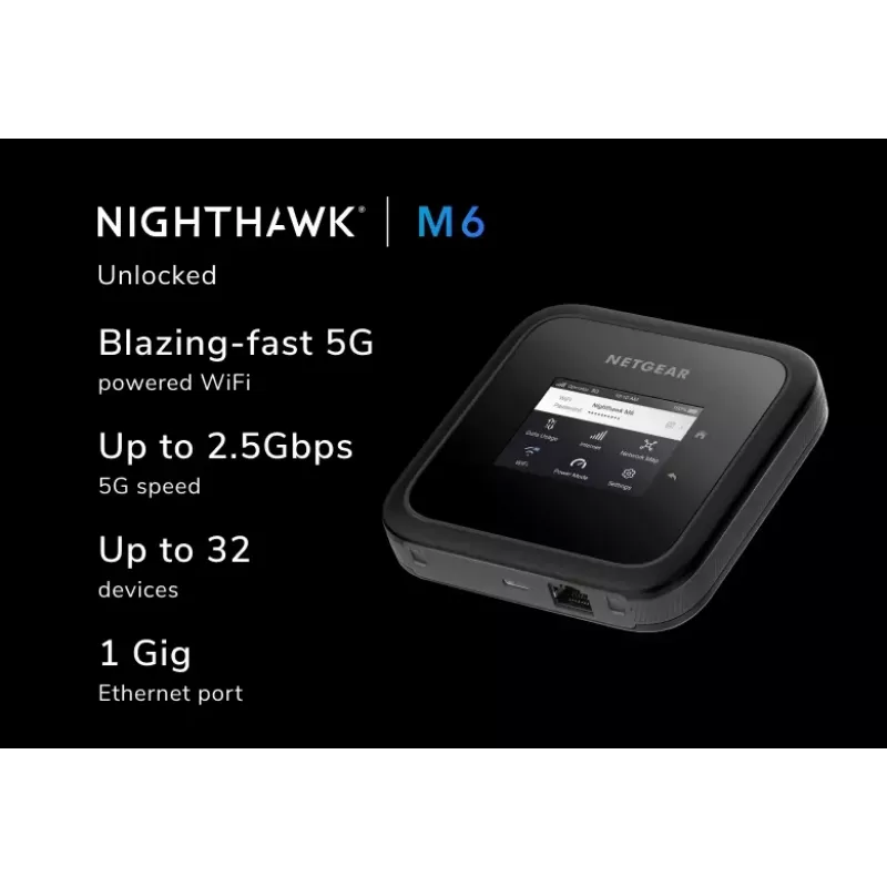 NETGEAR Nighthawk M6 mobiel netwerkrouter