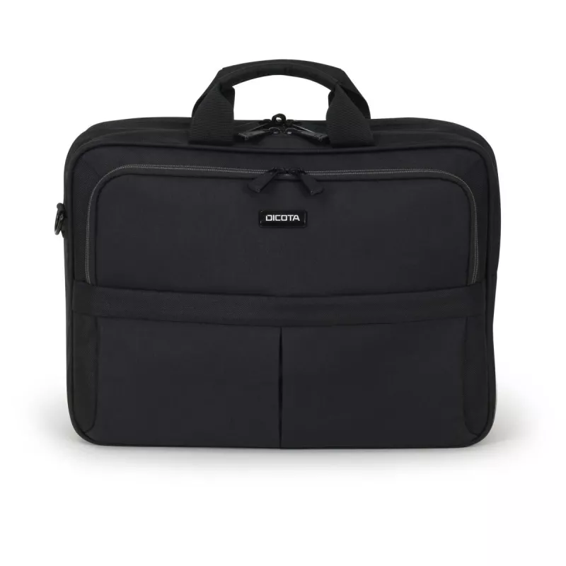 DICOTA Top Traveller Scale - 14-15,6 inch notebooktas - zwart / 600d gerecycled PET