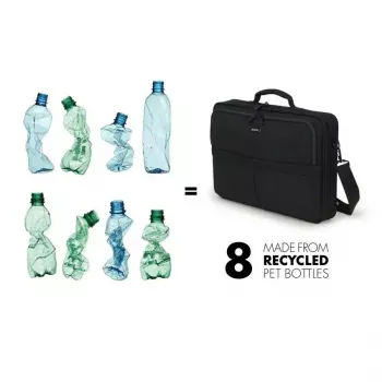 DICOTA Multi Scale -12-14.1in notebooktas - zwart / 600d gerecycled PET