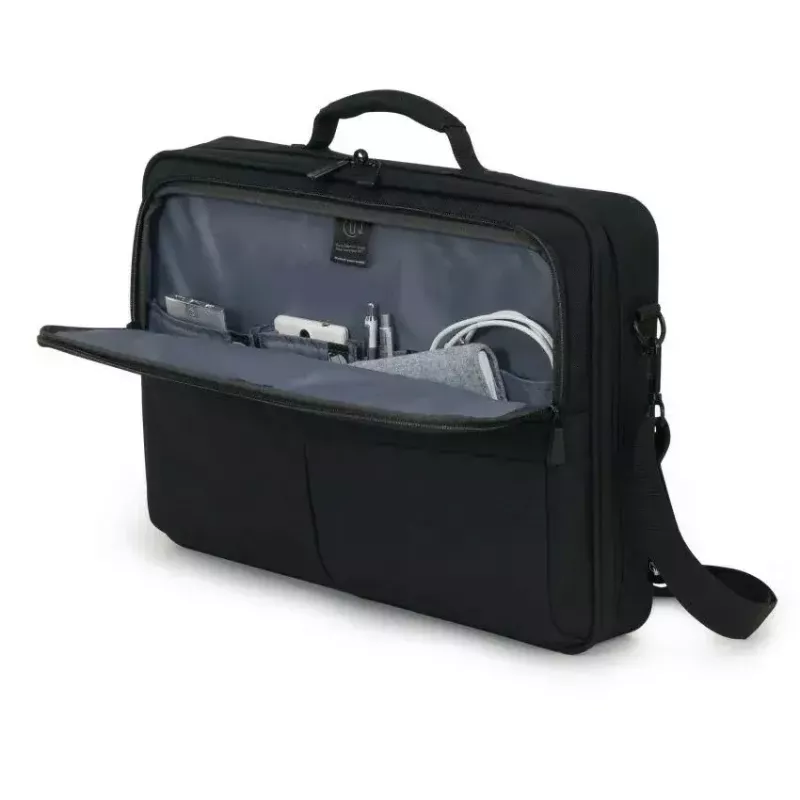 DICOTA Multi Scale -12-14.1in notebooktas - zwart / 600d gerecycled PET