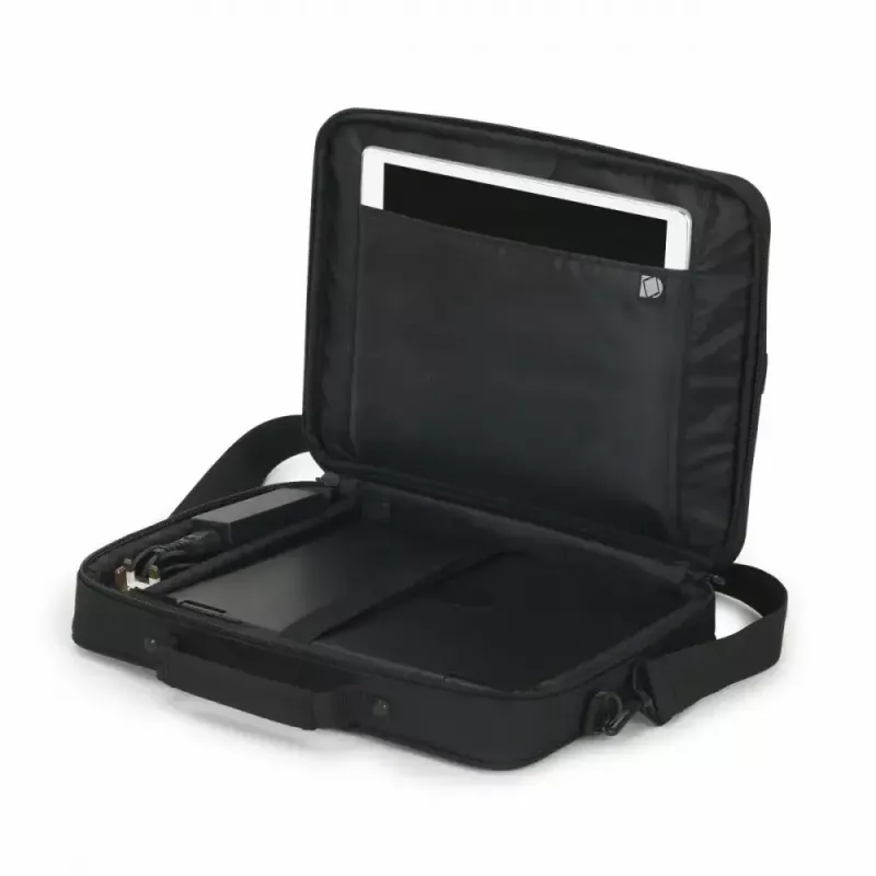 DICOTA Multi Scale -12-14.1in notebooktas - zwart / 600d gerecycled PET