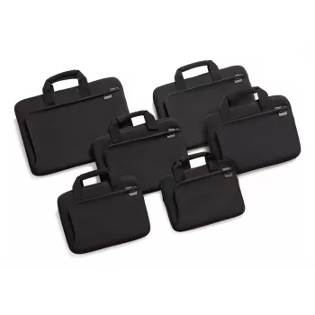 DICOTA Smart Skin - 15-15,6 inch notebookhoes - zwart / neopreen met 100% gerecyclede buitenstof