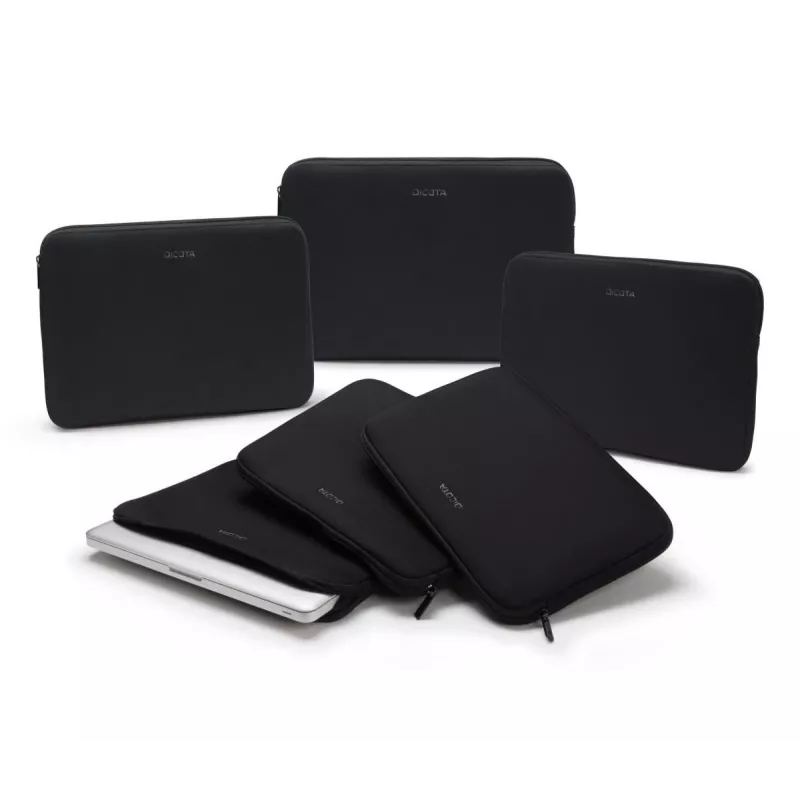 DICOTA Perfect - notebookhoes 13-13,3 inch - zwart / synthetisch neopreen