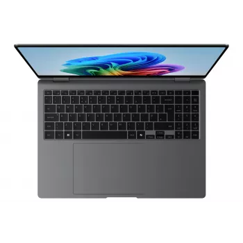 Samsung Galaxy Book5 Pro 360 Copilot+ PC Intel Core Ultra 7 256V laptop 40,6 cm (16 inch) touchscreen WQXGA+ 16 GB LPDDR5x-SDRAM 1 TB SSD Wi-Fi 7 (802.11be) Windows 11 Home grijs