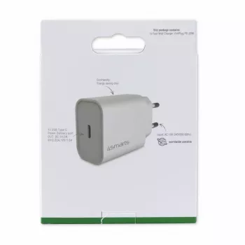 Indoor-oplader 4smarts 465575 universeel wit USB