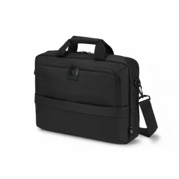 DICOTA Eco Top Traveller Core – 13–14,1 inch notebooktas – zwart / 300D 100% gerecycled PET-polyester