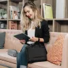 DICOTA slim Eco Motion - 14-15,6 inch notebooktas - zwart / 600d Rpe polyester