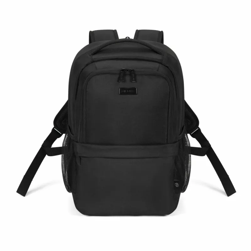 DICOTA Eco Core - 15-17.3in notebookrugzak - zwart / 300d 100% gerecycled PET-polyester