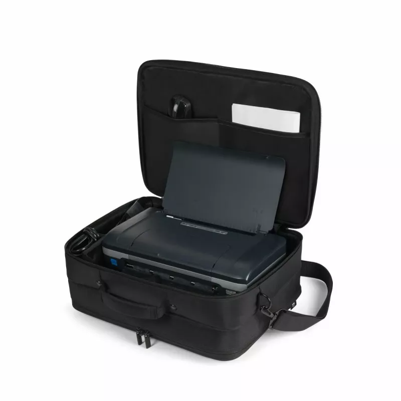DICOTA Eco Multi Core - 14-16 inch notebooktas - zwart / 300d 100% gerecycled PET-polyester