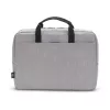 DICOTA slim Eco Motion - 14-15.6in notebooktas - lichtgrijs / 600d Rpe polyester