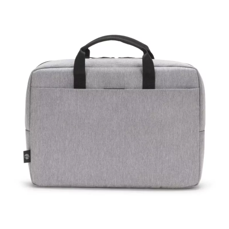 DICOTA slim Eco Motion - 14-15.6in notebooktas - lichtgrijs / 600d Rpe polyester