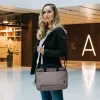 DICOTA slim Eco Motion - 14-15.6in notebooktas - lichtgrijs / 600d Rpe polyester