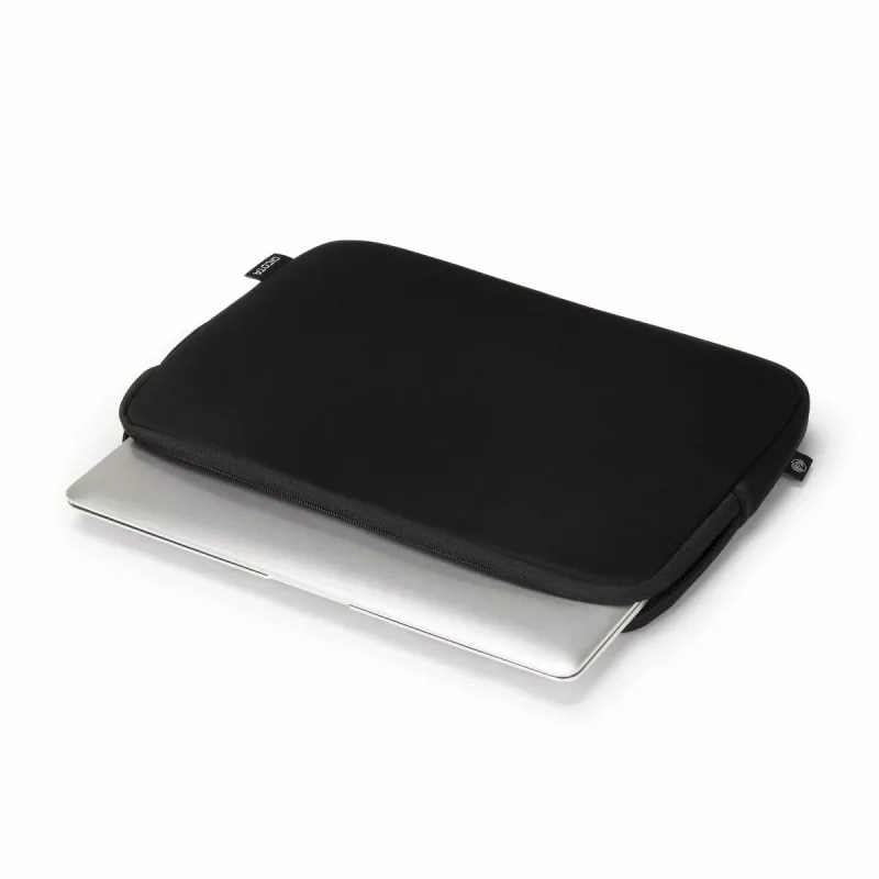 DICOTA Sleeve One - 13-13,3 inch notebookhoes - zwart / gerecycled jerseyweefsel