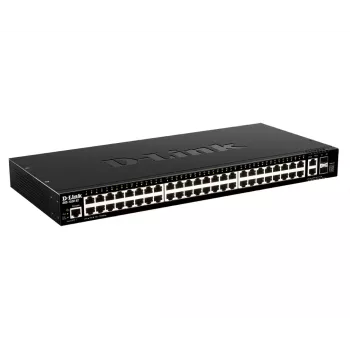 D-Link DGS-1520-52/E netwerkswitch Managed L3 10G Ethernet (100/1000/10000) 1U zwart