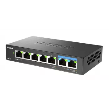 D-Link 7-poorts Multi-Gigabit unmanaged switch