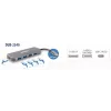 USB-hub D-Link DUB-2340 USB-C 4-poorts USB 3.0 Power Delivery 60W