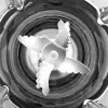WMF KITCHENminis 0416490011 0,8 L tafelblender 400 W zwart, roestvrij staal, transparant
