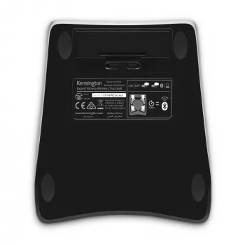 Kensington Expert muis draadloze trackball, dubbelhandig, optisch, RF draadloos + Bluetooth, 400 DPI, zwart