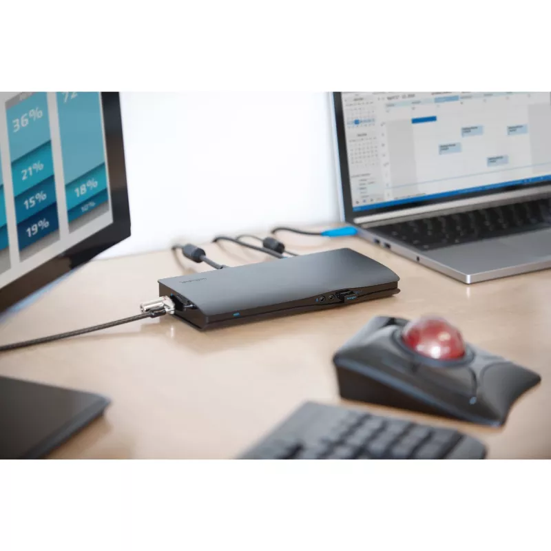 Kensington Expert muis draadloze trackball, dubbelhandig, optisch, RF draadloos + Bluetooth, 400 DPI, zwart