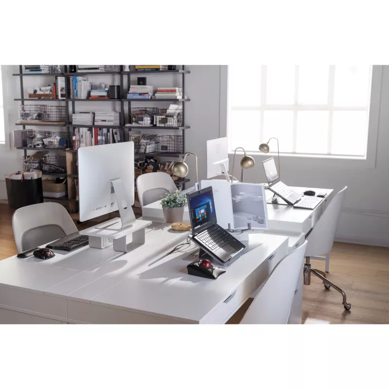Kensington Expert muis draadloze trackball, dubbelhandig, optisch, RF draadloos + Bluetooth, 400 DPI, zwart
