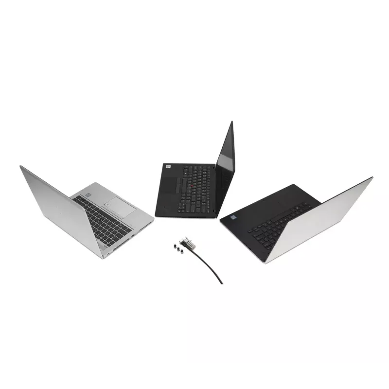 Kensington K62316WW Universeel 3-in-1 resetbaar combinatieslot