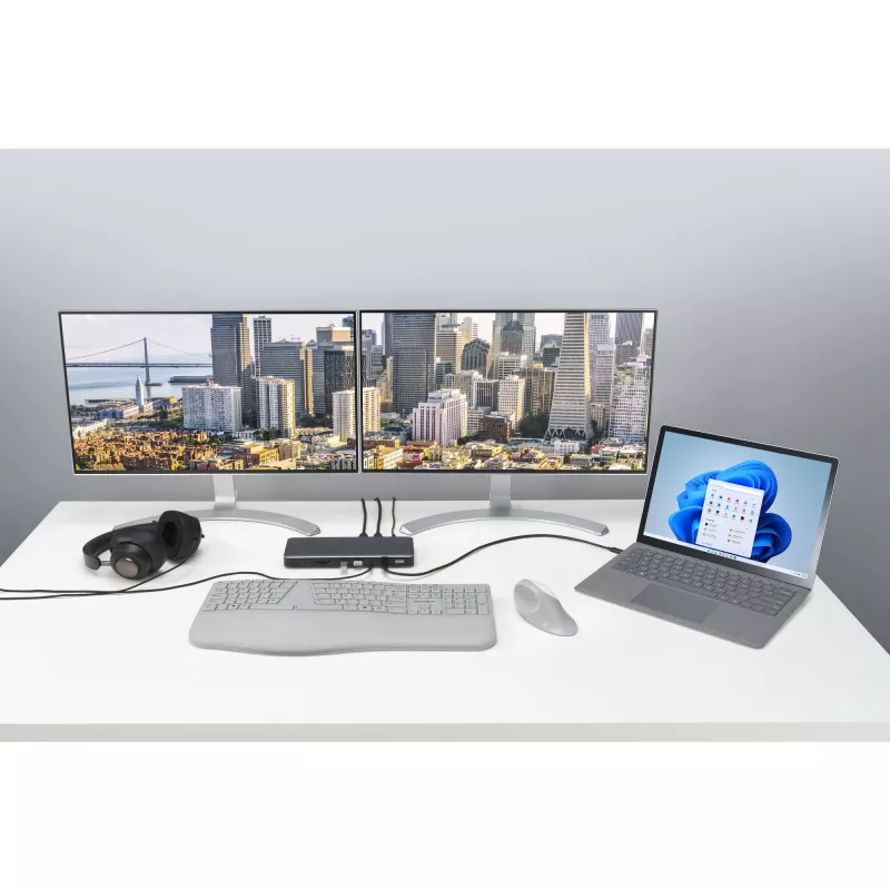 Kensington SD5760T Thunderbolt 4 Dual 4K dockingstation met 96W stroomvoorziening