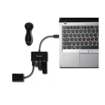 Kensington CH1000 USB-C 4-poorts hub