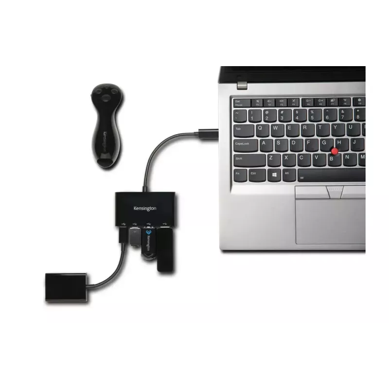 Kensington CH1000 USB-C 4-poorts hub