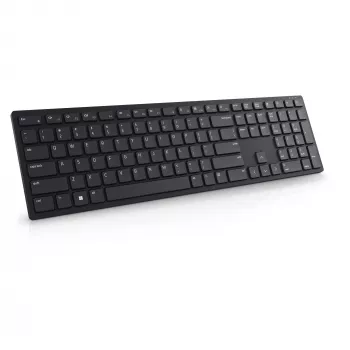 DELL Pro toetsenbord - KB500 - Duits (QWERTZ), full-size (100%), draadloos, RF draadloos, QWERTZ, zwart