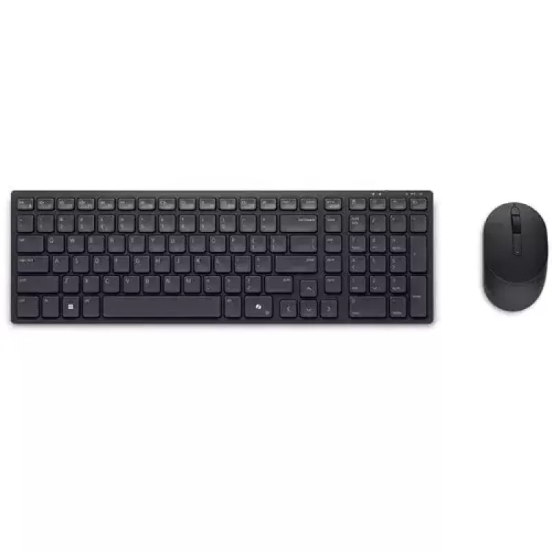 DELL KM555 toetsenbord-muisset universeel RF draadloos + Bluetooth QWERTZ Duits zwart