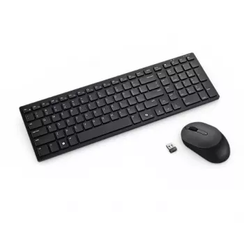 DELL KM555 toetsenbord-muisset universeel RF draadloos + Bluetooth QWERTZ Duits zwart