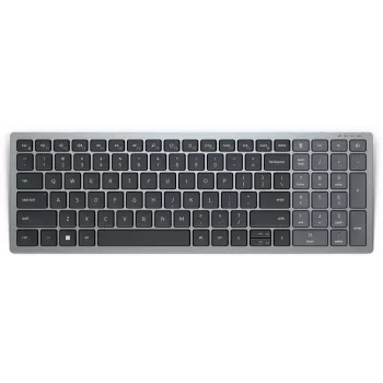 DELL KB740 toetsenbord kantoor RF draadloos Bluetooth QWERTZ Duits grijs zwart