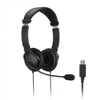 Kensington Classic USB-A headset met microfoon en volumeregeling