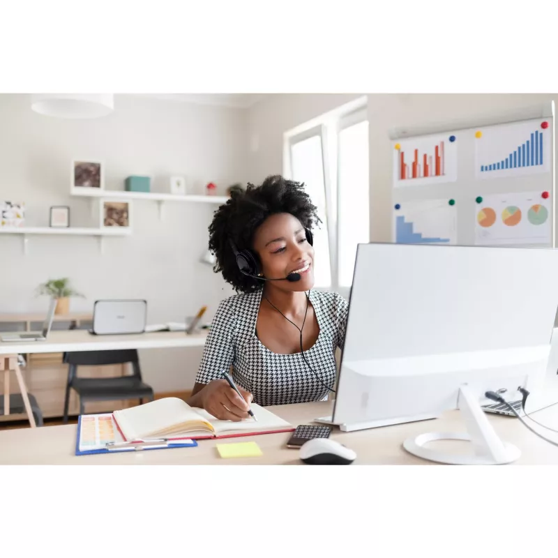 Kensington Classic USB-A headset met microfoon en volumeregeling
