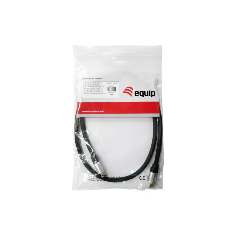 Equip 119383 HDMI 2.1 Ultra High Speed kabel, 5,0 m, 8K/60 Hz, 4K/120 Hz