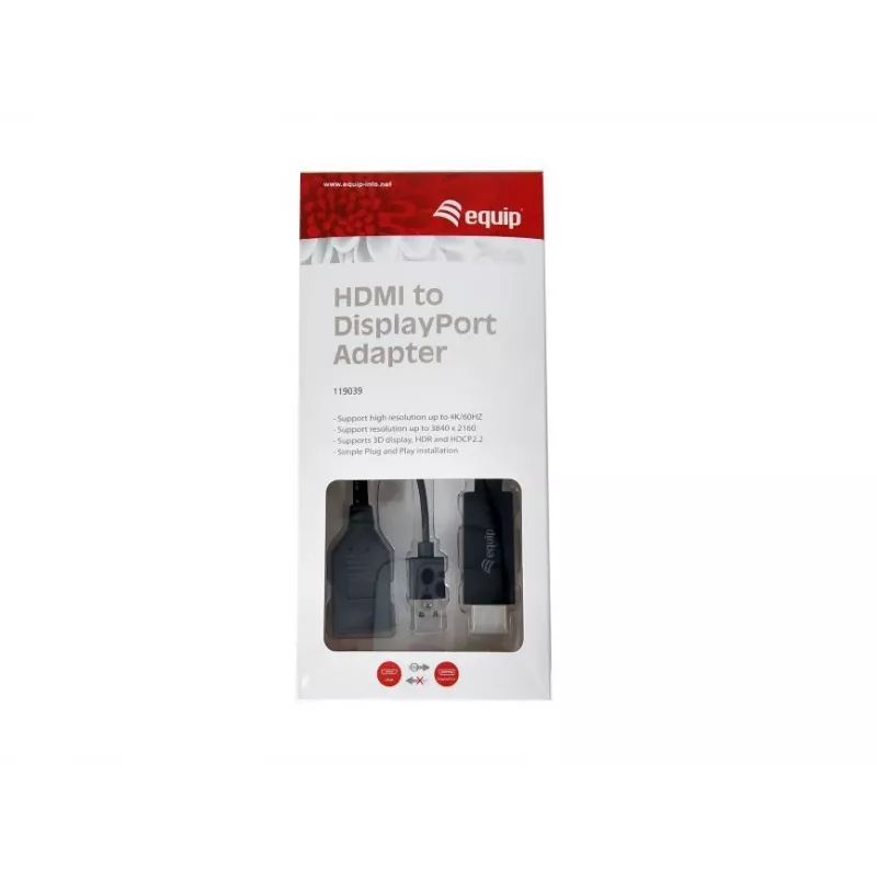 Equip 119039 HDMI-naar-DisplayPort adapter