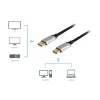 Equip DisplayPort 1.4 premium kabel, 2 m, 2 m, DisplayPort, DisplayPort, stekker, stekker, 7680 x 4320 pixels