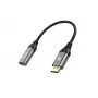 Equip DisplayPort 1.2 naar HDMI-adapter, 4K/60Hz, 0,15 m, DisplayPort, HDMI, stekker, bus, recht