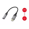 Equip DisplayPort 1.2 naar HDMI-adapter, 4K/60Hz, 0,15 m, DisplayPort, HDMI, stekker, bus, recht