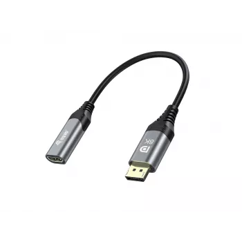 Equip DisplayPort 1.4 naar HDMI-adapter 8K 60Hz 0,15 m