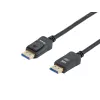 Equip DisplayPort 2.1 kabel, 3,0 m, 16K/60Hz, 40 Gbit/s