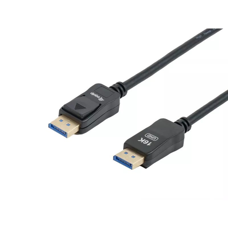 Equip DisplayPort 2.1 kabel, 3,0 m, 16K/60Hz, 40 Gbit/s