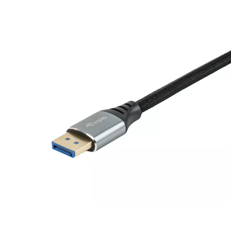 Equip DisplayPort 2.1 premium kabel, 2,0 m, 16K/60 Hz, 54 Gbit/s