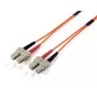 Equip SC/SC glasvezel-patchkabel, OS2, 5m, 5 m, OS2, SC, SC