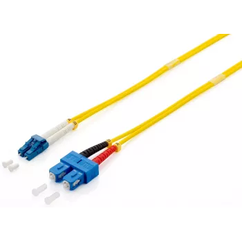 Equip LC/SC glasvezel-patchkabel, OS2, 10m