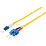 Equip LC/SC glasvezel-patchkabel, OS2, 10m