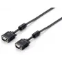 Equip HD15 VGA-kabel, 8 m, 8 m, VGA (D-Sub), VGA (D-Sub), stekker, stekker, zwart